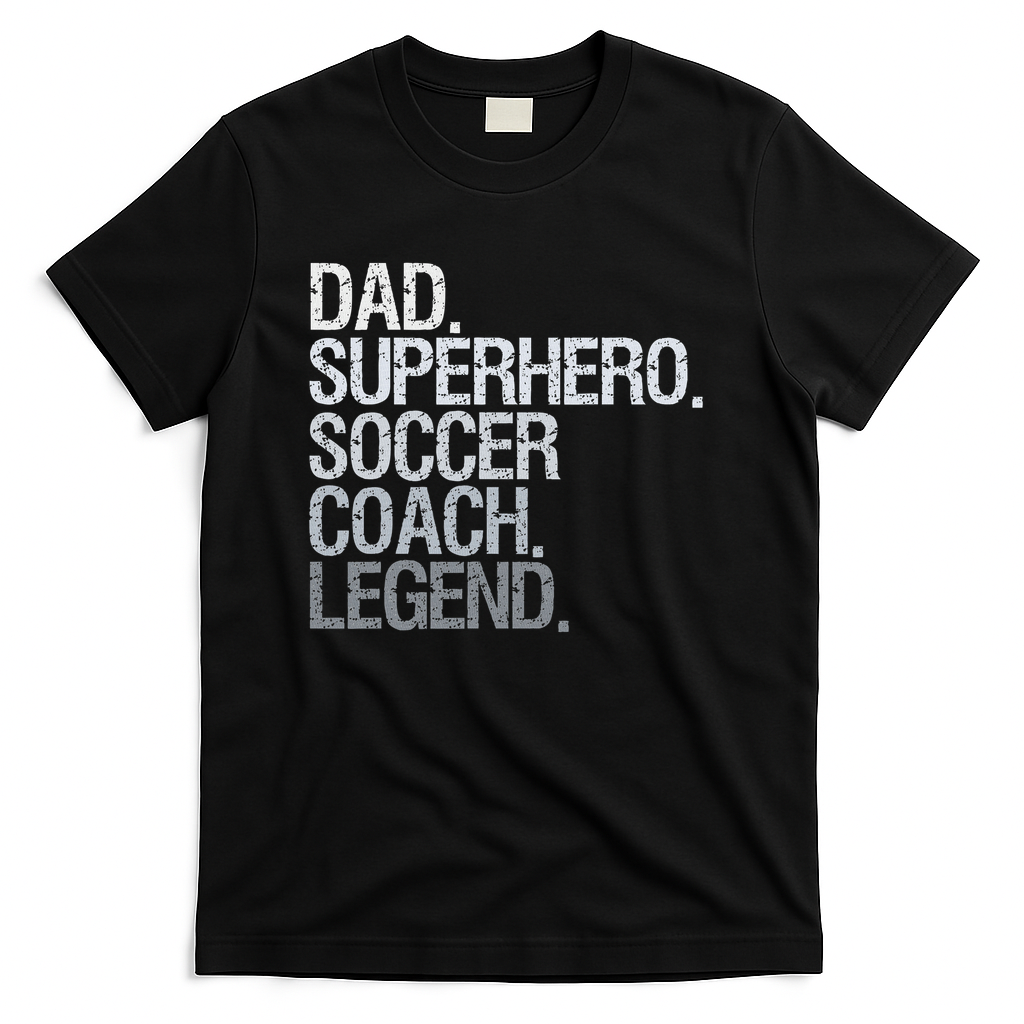 Soccer Coach Dad T-Shirt