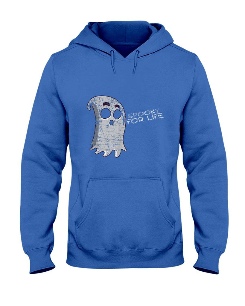 Creepy Ghost Haunted for Life Halloween Trick Or Treat T-Shirt