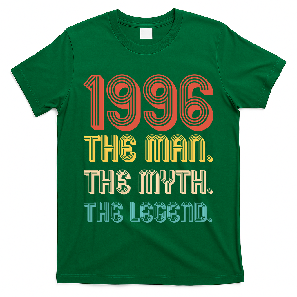 30th Birthday 1996 The Man Myth The Legend T-Shirt
