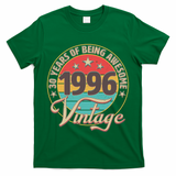 30th Birthday 30 Years Of Being Awesome 1996 Vintage  T-Shirt