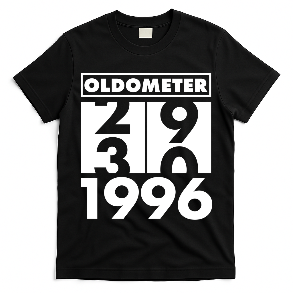 30th Birthday Oldometer 1996 T-Shirt