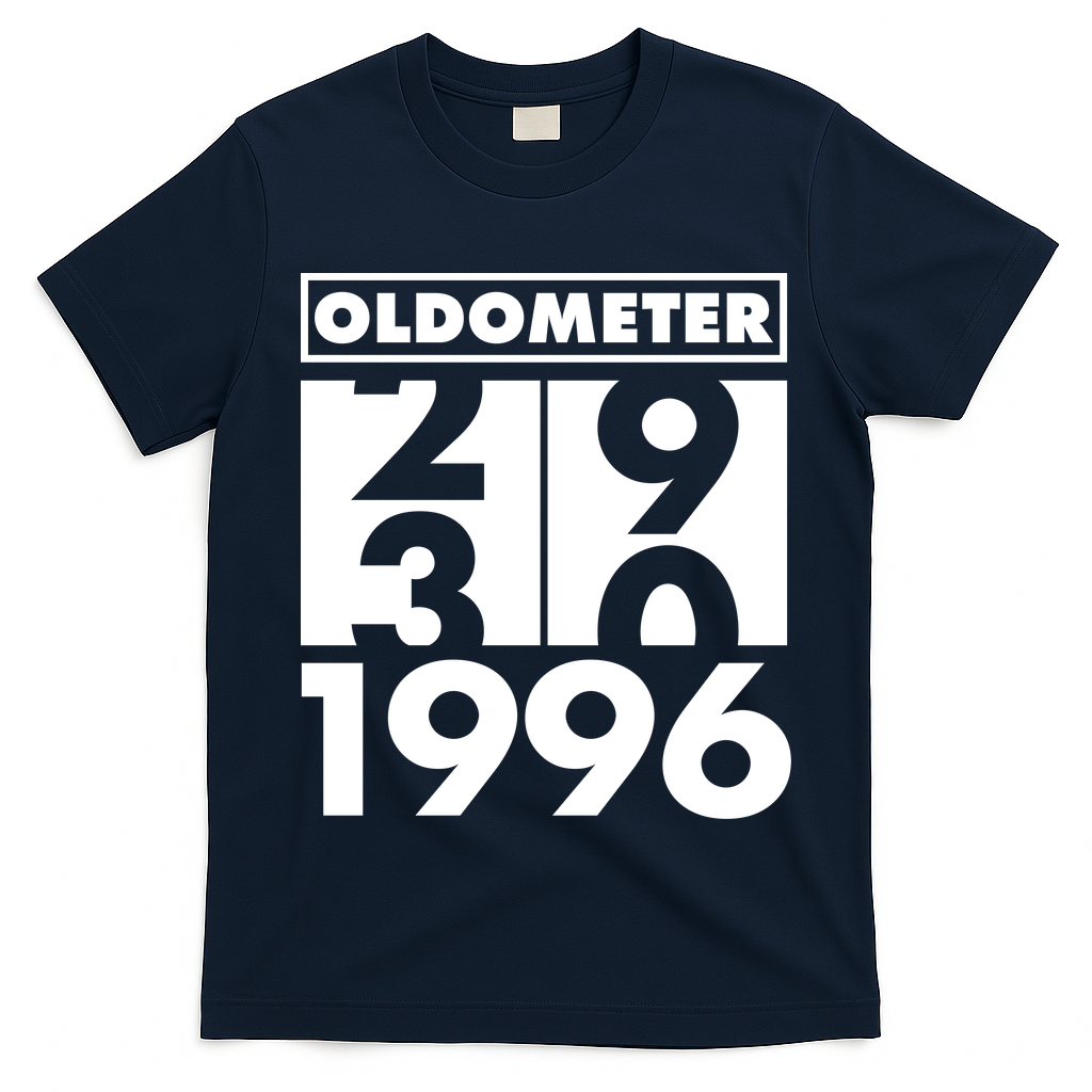 30th Birthday Oldometer 1996 T-Shirt