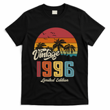 30th Birthday Retro Vintage 1996 Tropical Palm Trees T-Shirt