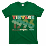 30th Birthday Retro Style Vintage 1996 Original Parts T-Shirt