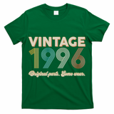 30th Birthday Vintage 1996 Original Parts Some Wear  T-Shirt