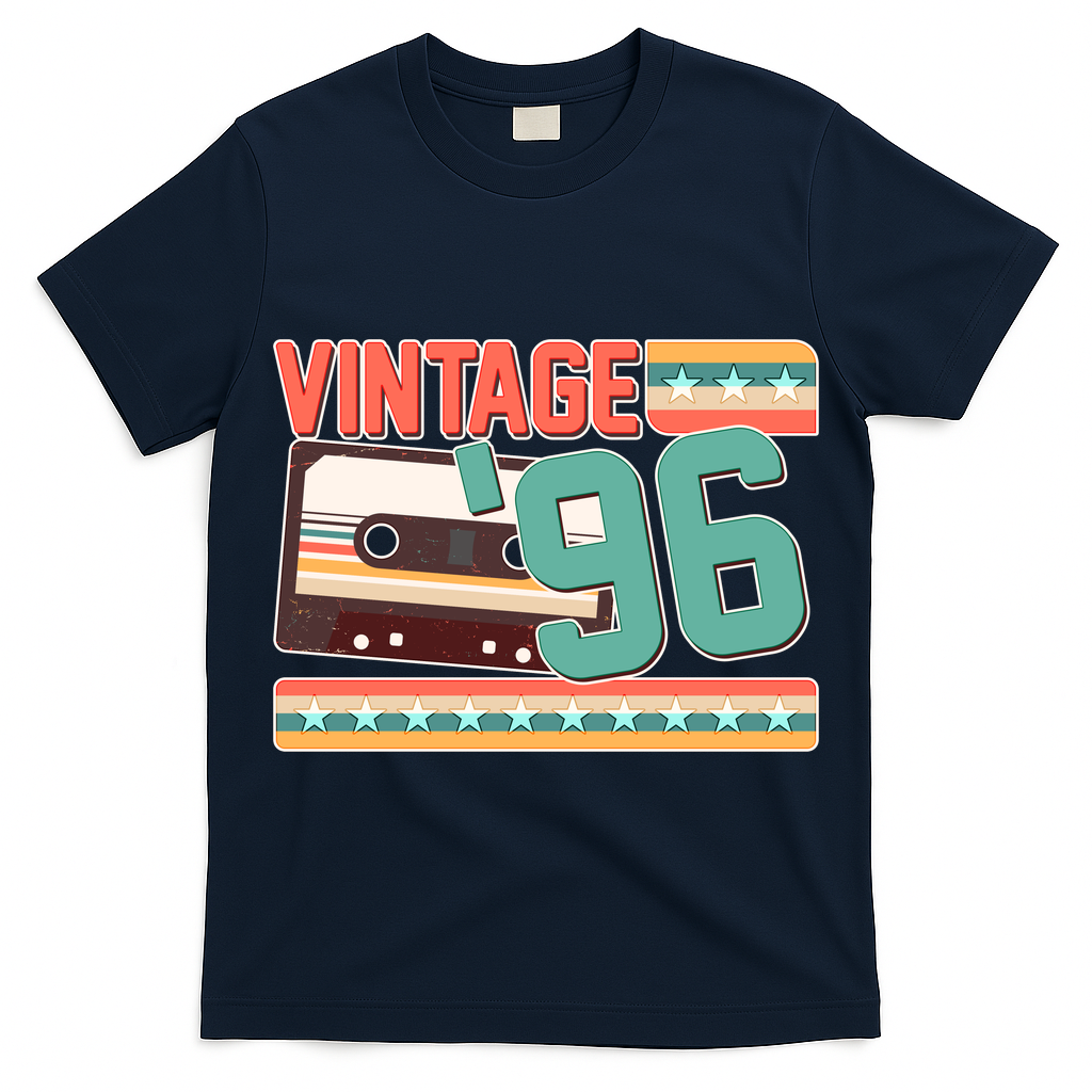 30th Birthday Vintage 1996 Cassette Tape  T-Shirt
