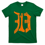 313 Detroit Michigan Vintage Old English D Area Code T-Shirt