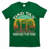 Retro Husband Vintage Fathers Day Joke For Funny Dad Tax T-Shirt