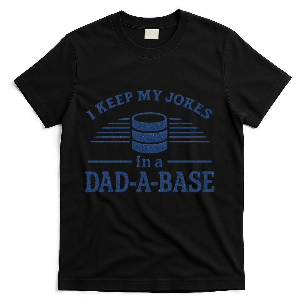 Dad-A-Base Funny Joke Storage T-Shirt