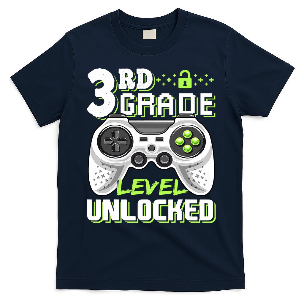 3rd Grade Level Unlocked For Back To School T-Shirt