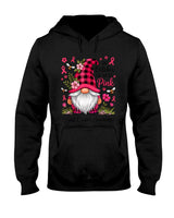 In October We Wear Pink Ribbon Warrior Gnomes Breast Cancer T-Shirt