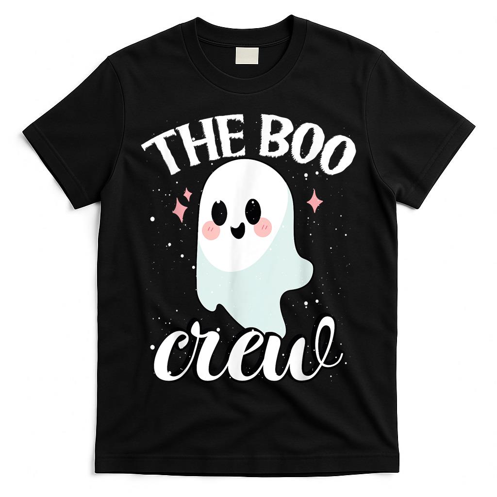 Ghost Halloween Costume Ghoul Lover Spooky Trick Or Treat T-Shirt