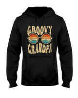Retro Nostalgia - Groovy Grandpa 70s Aesthetic Nostalgia 1970's Retro Grandpa T-Shirt