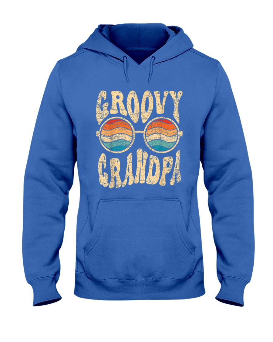 Retro Nostalgia - Groovy Grandpa 70s Aesthetic Nostalgia 1970's Retro Grandpa T-Shirt