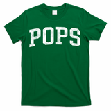 Pops Classic Bold Font Pops Birthday Gift T-Shirt