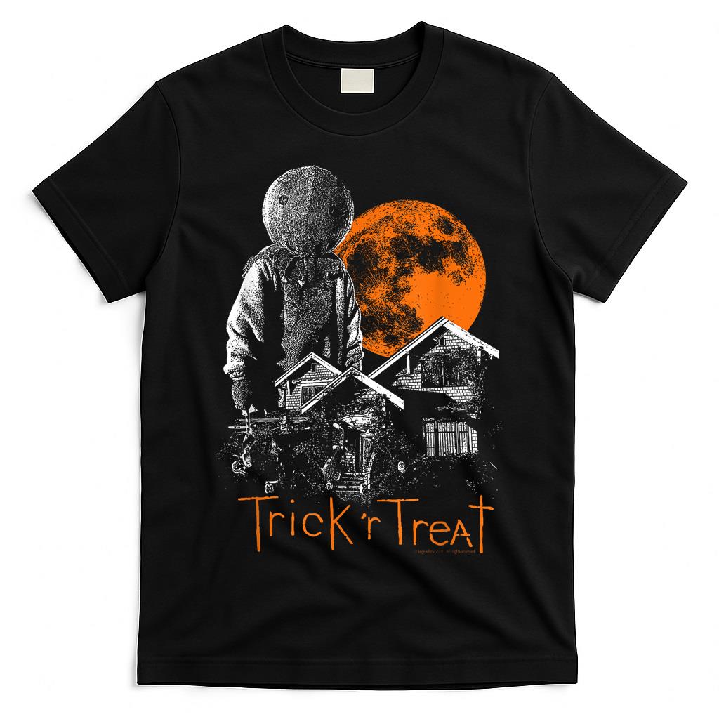 Trick r Treat Sam House and Moon T-Shirt