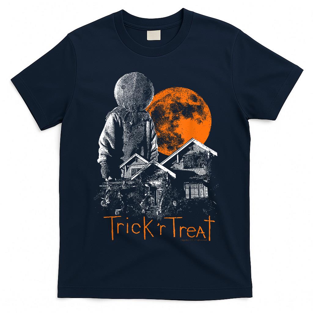 Trick r Treat Sam House and Moon T-Shirt