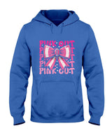 Breast Cancer Ribbon Pink Out Awareness Women Girls Kids T-Shirt