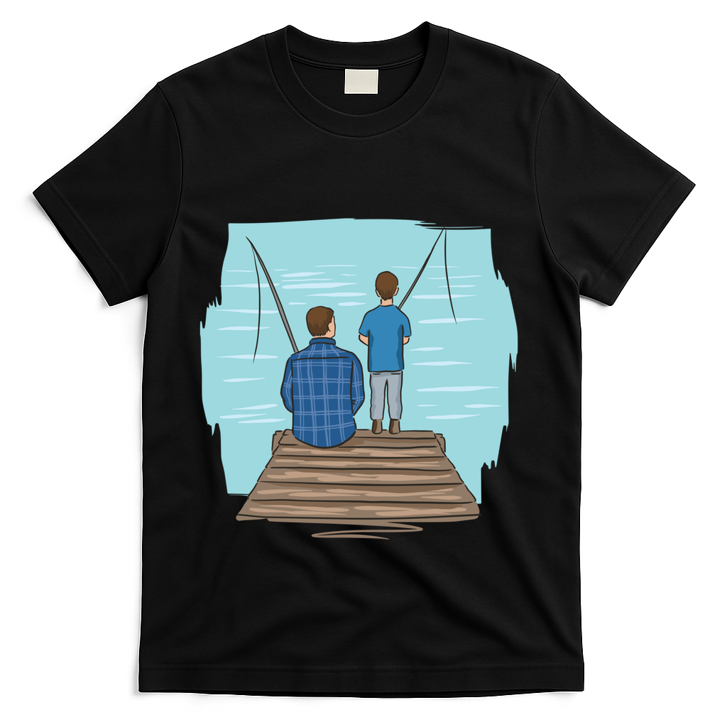 Father And Son Fishing Partners For Life Gift T-Shirt