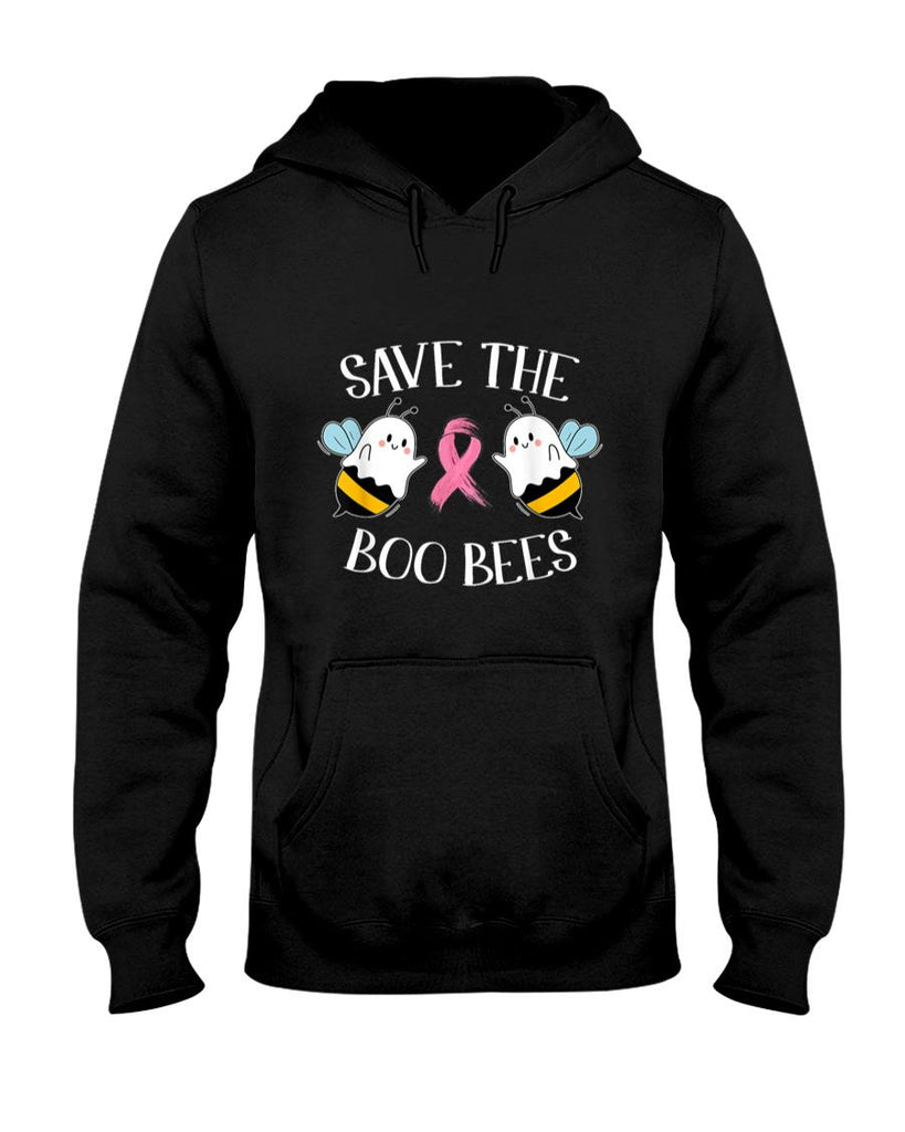 Save The Boo-Bees Lazy Halloween Costume Breast Cancer T-Shirt