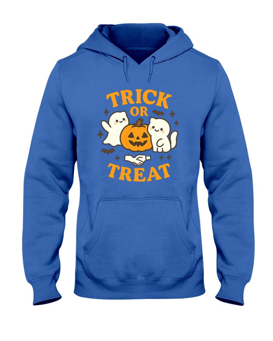 Kawaii Ghost Halloween Shirt – Cute Trick or Treat Pumpkin Tee Classic T-Shirt