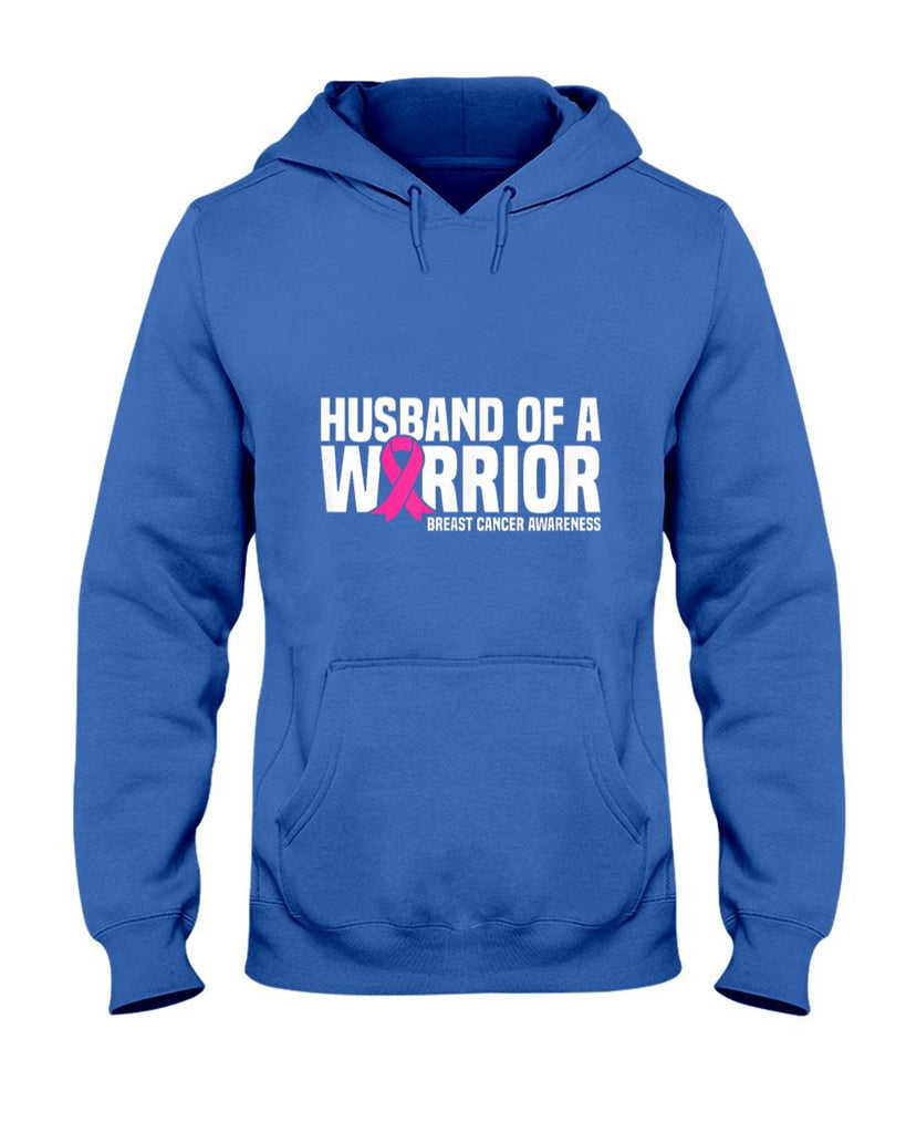 Husband of a Warrior Pink Ribbon Breast Cancer Awareness T-Shirt