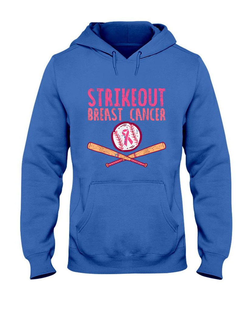 Strike Out Breast Cancer Baseball Fight Awareness Men Women T-Shirt