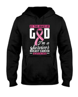 By The Grace God Im A Survivor Breast Cancer Survivor T-Shirt
