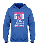 By The Grace God Im A Survivor Breast Cancer Survivor T-Shirt