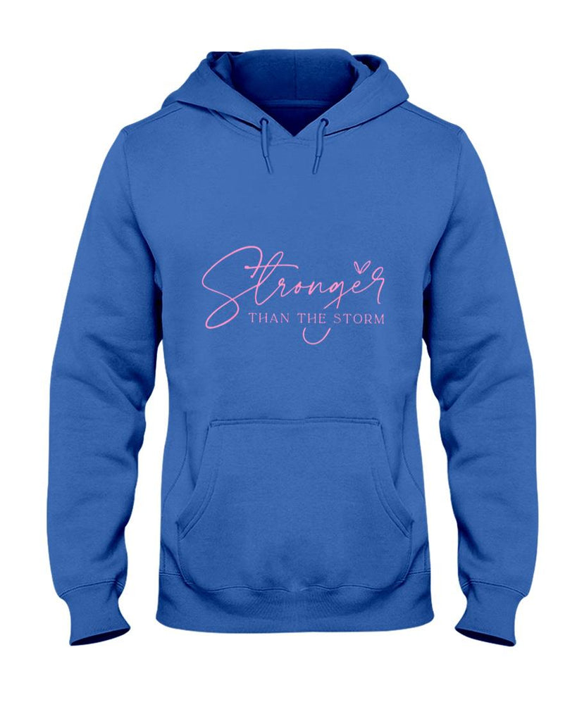 Stronger Than The Storm Pink Warrior Breast Cancer Awareness T-Shirt