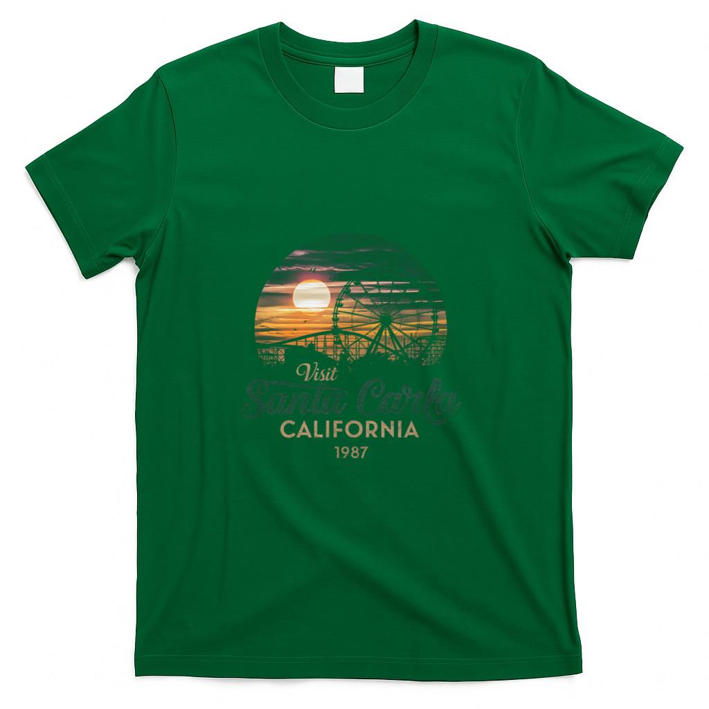 Retro Nostalgia - Santa Carla 1987 California Retro Sunset Nostalgia T-Shirt