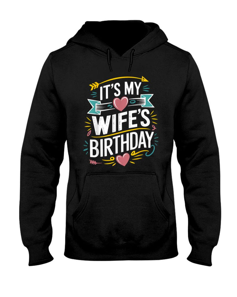Retro Nostalgia - Retro It's My wife's Birthday Boho Nostalgia Design Men T-Shirt