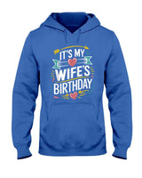 Retro Nostalgia - Retro It's My wife's Birthday Boho Nostalgia Design Men T-Shirt