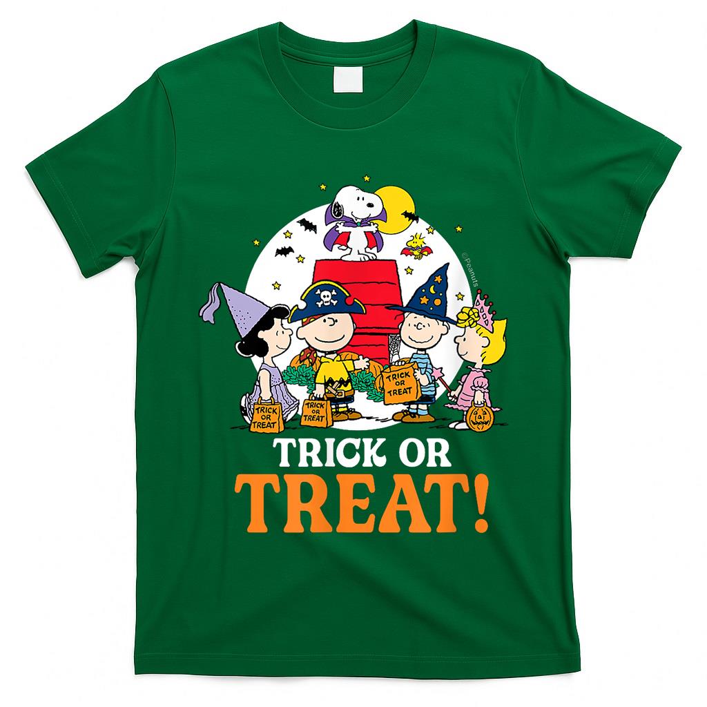 Peanuts - Halloween - Trick Or Treat moonlight T-Shirt