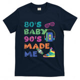 Retro Nostalgia - Vintage 1980s 80's Baby 1990s 90's Made Me Retro Nostalgia T-Shirt