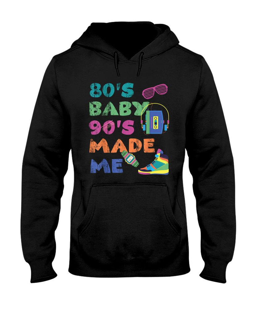 Retro Nostalgia - Vintage 1980s 80's Baby 1990s 90's Made Me Retro Nostalgia T-Shirt