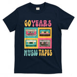 Retro Nostalgia - 60 Years Music Tapes Birthday Retro Nostalgia 1963 Cassette T-Shirt