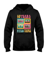 Retro Nostalgia - 60 Years Music Tapes Birthday Retro Nostalgia 1963 Cassette T-Shirt