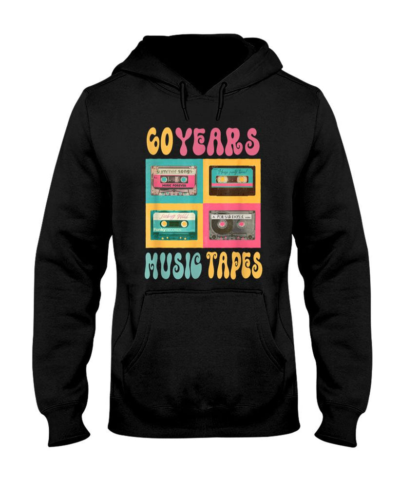Retro Nostalgia - 60 Years Music Tapes Birthday Retro Nostalgia 1963 Cassette T-Shirt