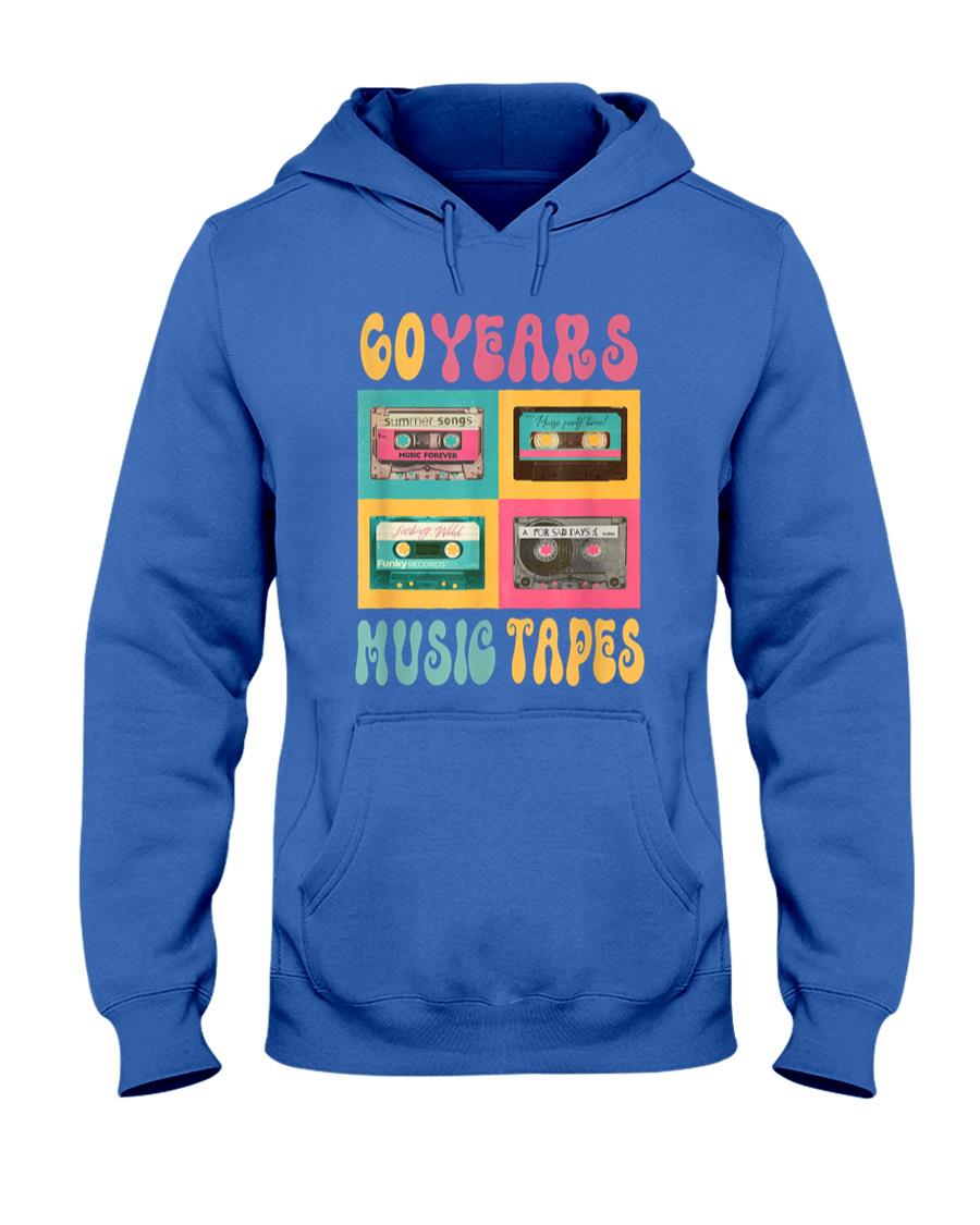 Retro Nostalgia - 60 Years Music Tapes Birthday Retro Nostalgia 1963 Cassette T-Shirt