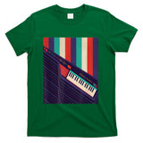 Retro Nostalgia - Funny Keytar Shred Tshirt - Retro Music Nostalgia
