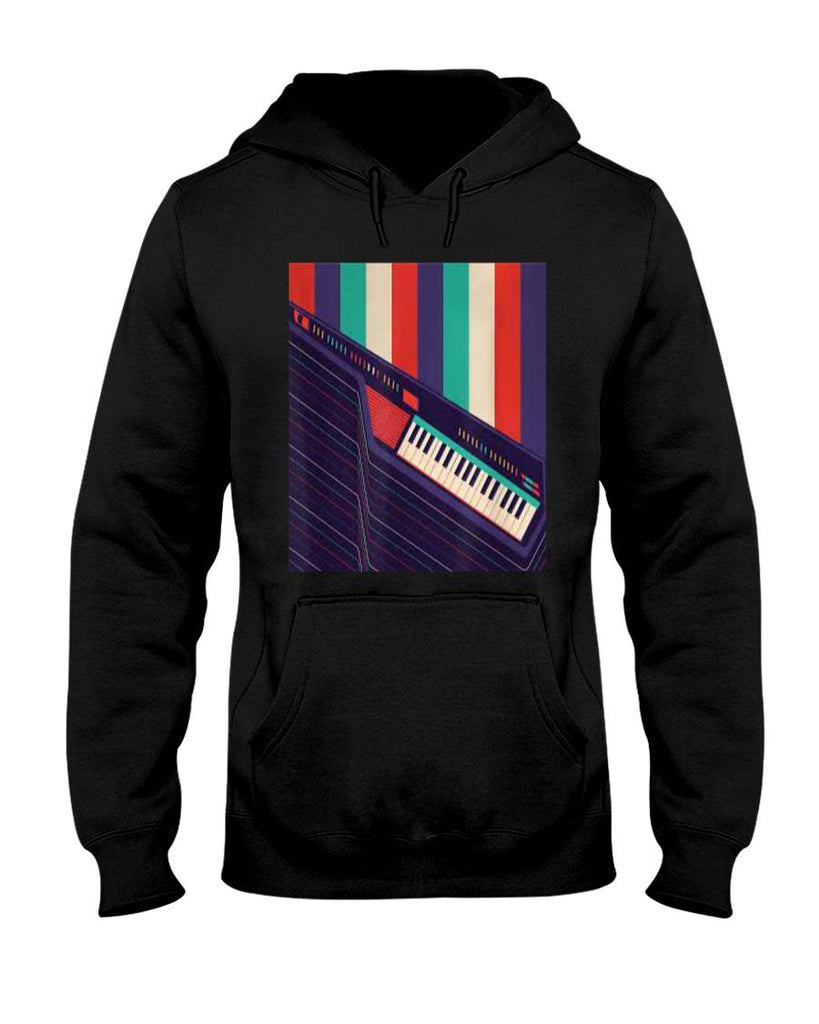 Retro Nostalgia - Funny Keytar Shred Tshirt - Retro Music Nostalgia