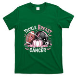 Tackle Breast Cancer Football Breast Cancer Awareness Month T-Shirt