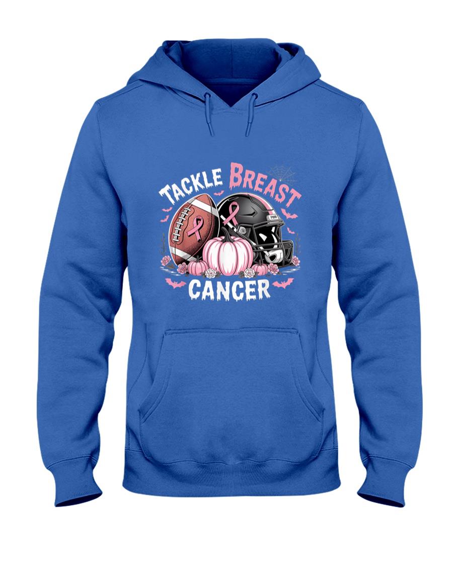 Tackle Breast Cancer Football Breast Cancer Awareness Month T-Shirt
