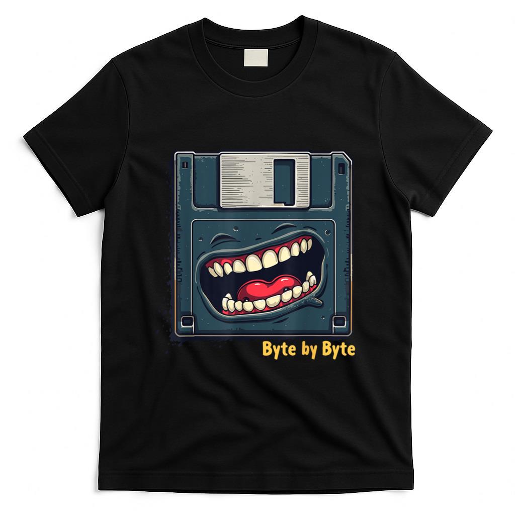 Retro Nostalgia - Floppy Disk Retro Tech Nostalgia Old School Computing Humor T-Shirt