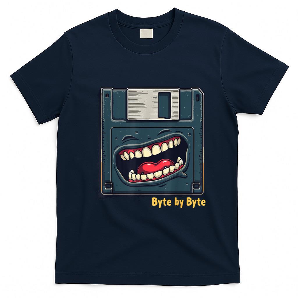 Retro Nostalgia - Floppy Disk Retro Tech Nostalgia Old School Computing Humor T-Shirt