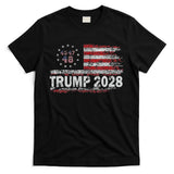 45 47 48 Donald Trump 2028 American Flag Election Vintage T-Shirt
