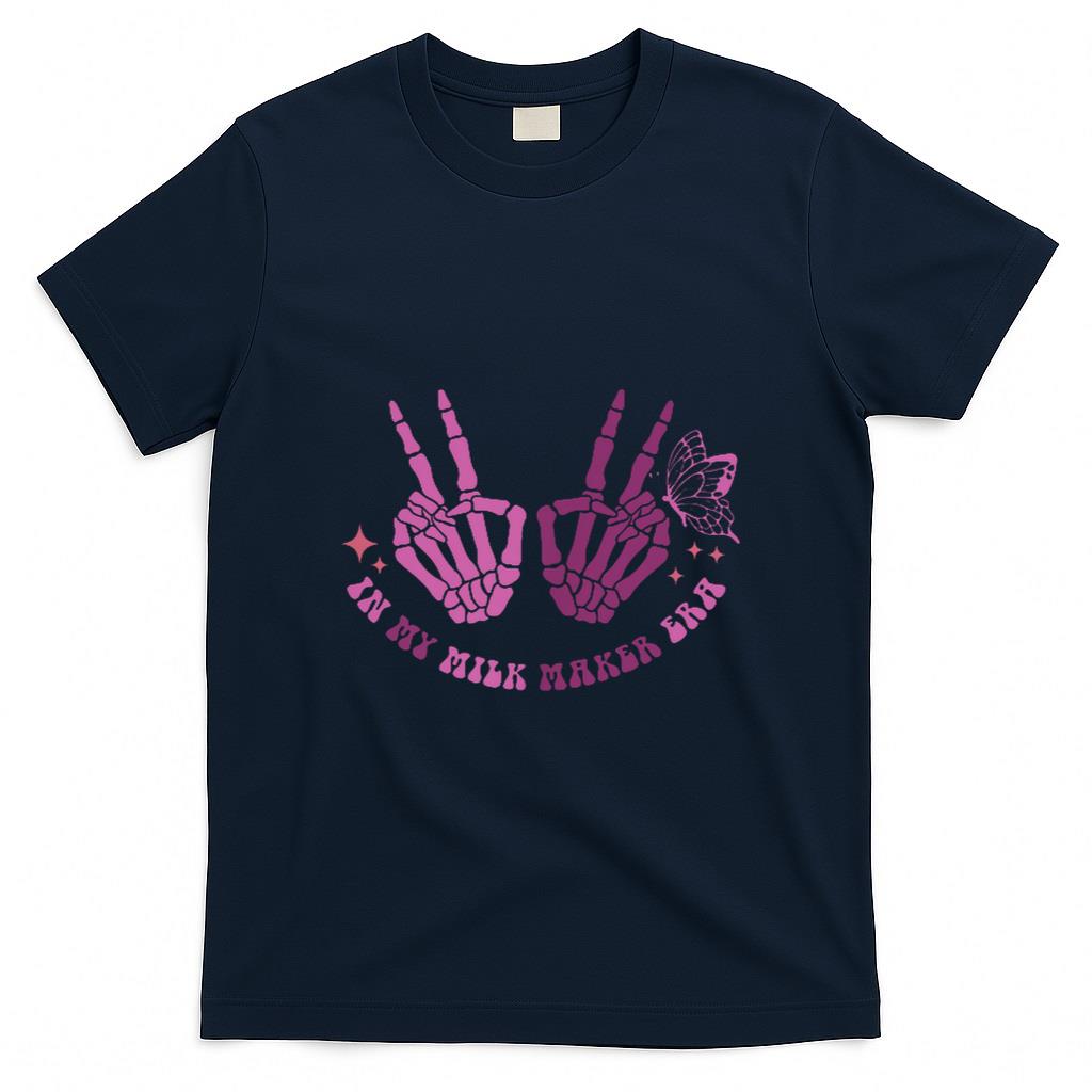 Retro Nostalgia - In My Milk Maker Era Breastfeeding New Mom Retro Funny T-Shirt