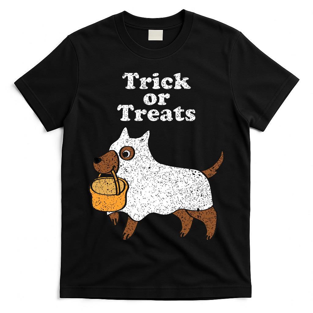 Trick or Treats, Halloween Dog Classic T-Shirt