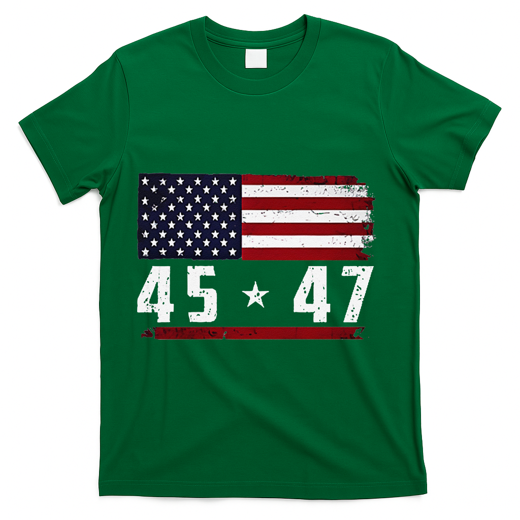 45 47 Trumpt Gift T-Shirt - Green